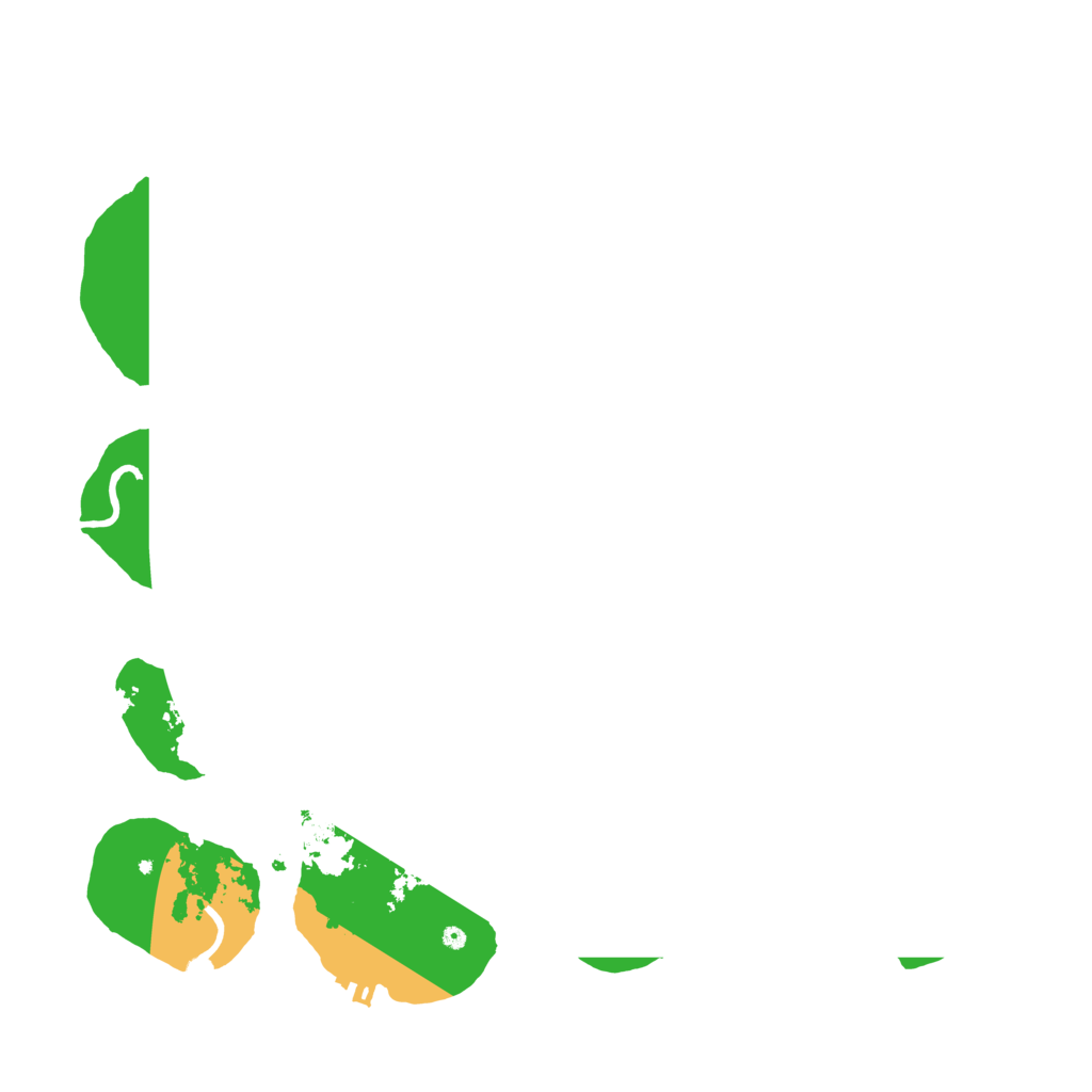 Biome Rust Map: Procedural Map, Size: 3500, Seed: 582620108