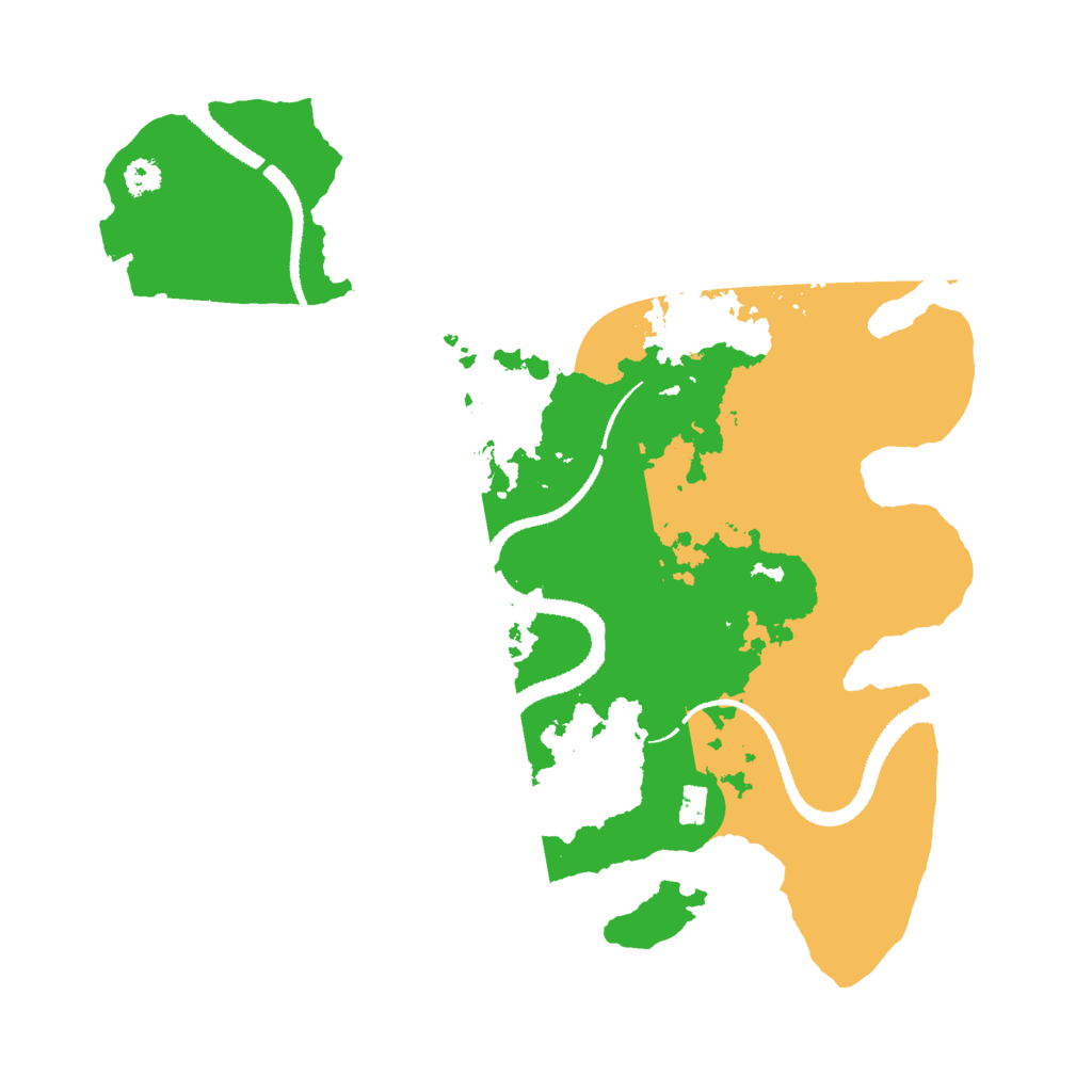 Biome Rust Map: Procedural Map, Size: 3000, Seed: 1782644217