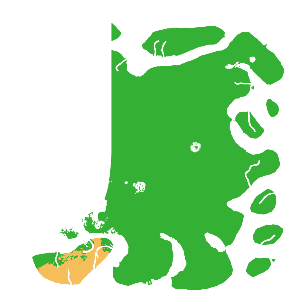 Biome Rust Map: Procedural Map, Size: 4500, Seed: 1377158217