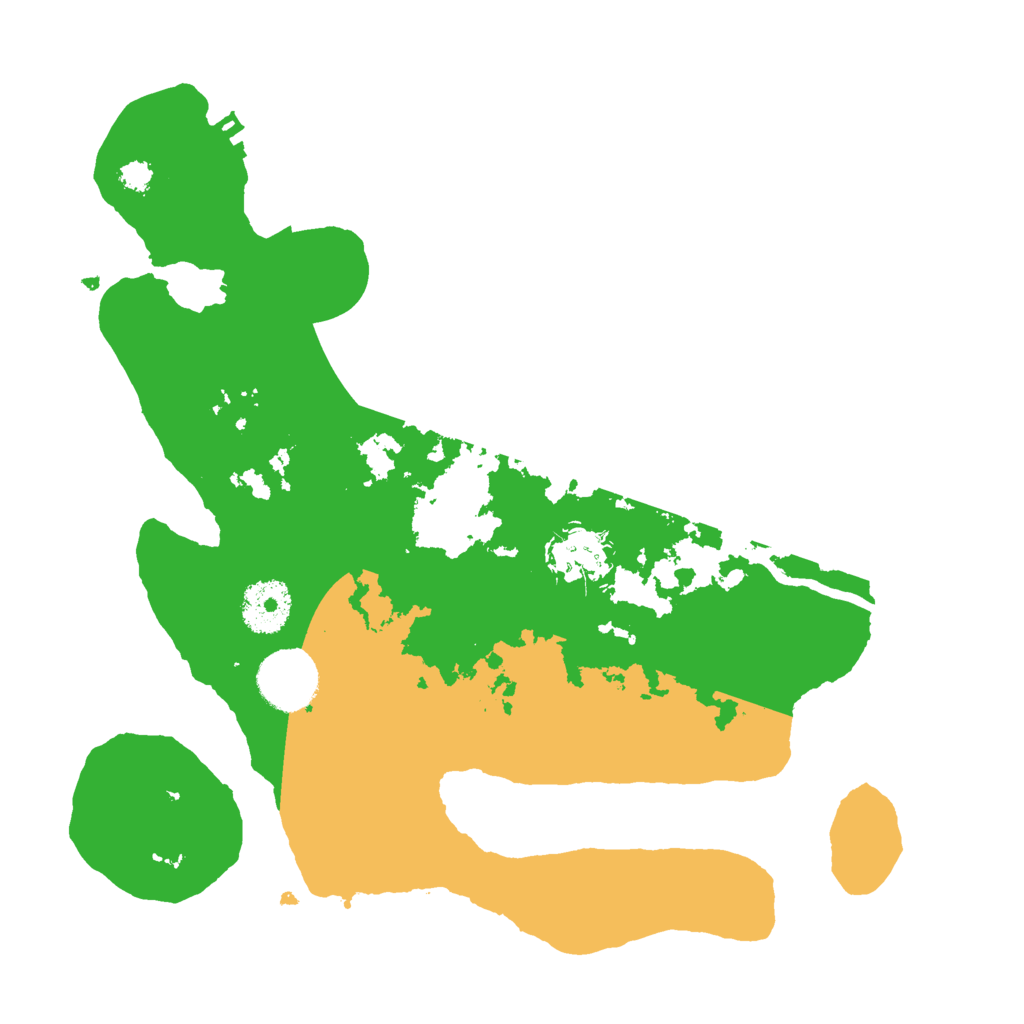 Biome Rust Map: Procedural Map, Size: 3000, Seed: 517