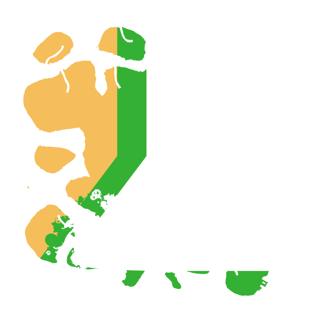 Biome Rust Map: Procedural Map, Size: 3500, Seed: 1044769504