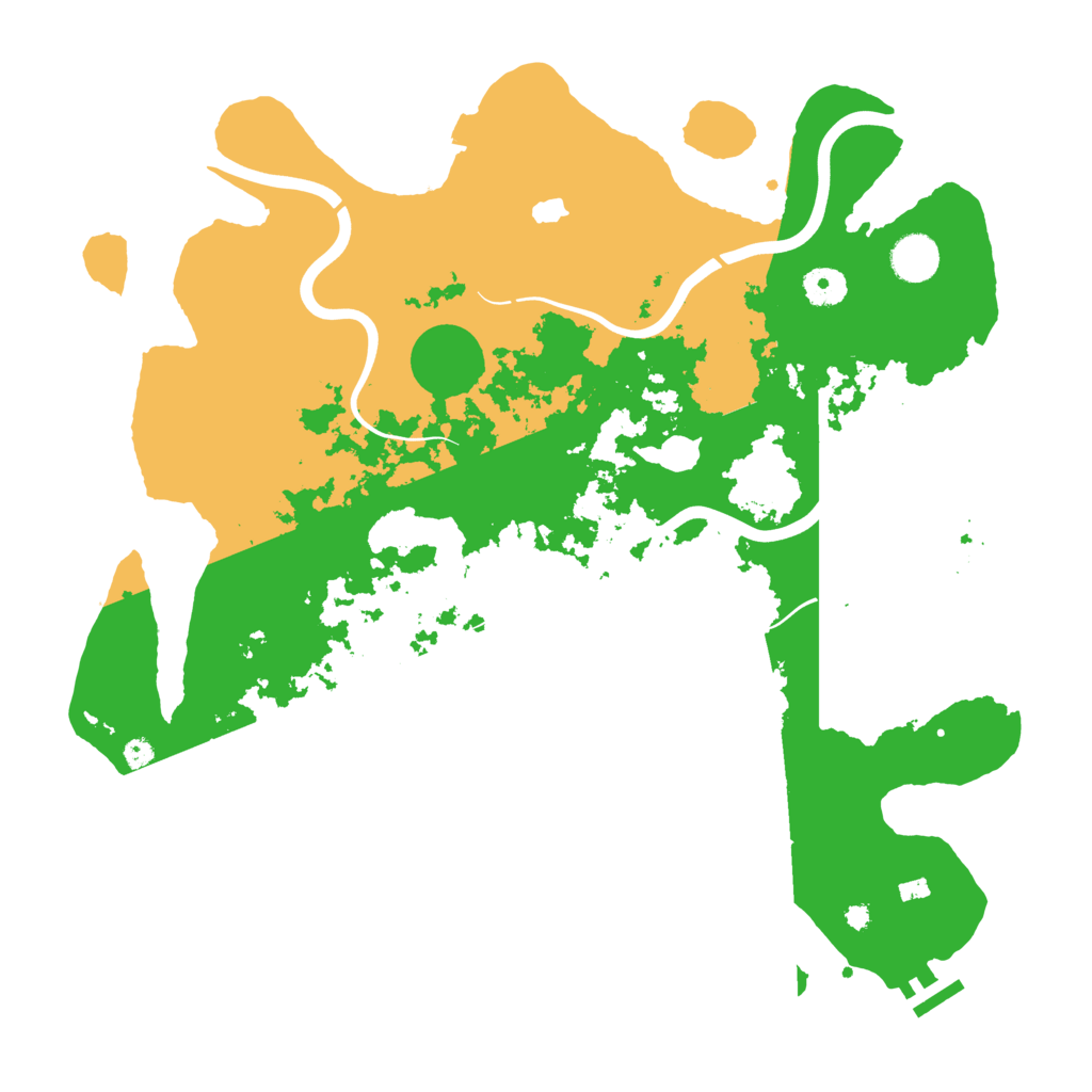 Biome Rust Map: Procedural Map, Size: 4000, Seed: 1741624793