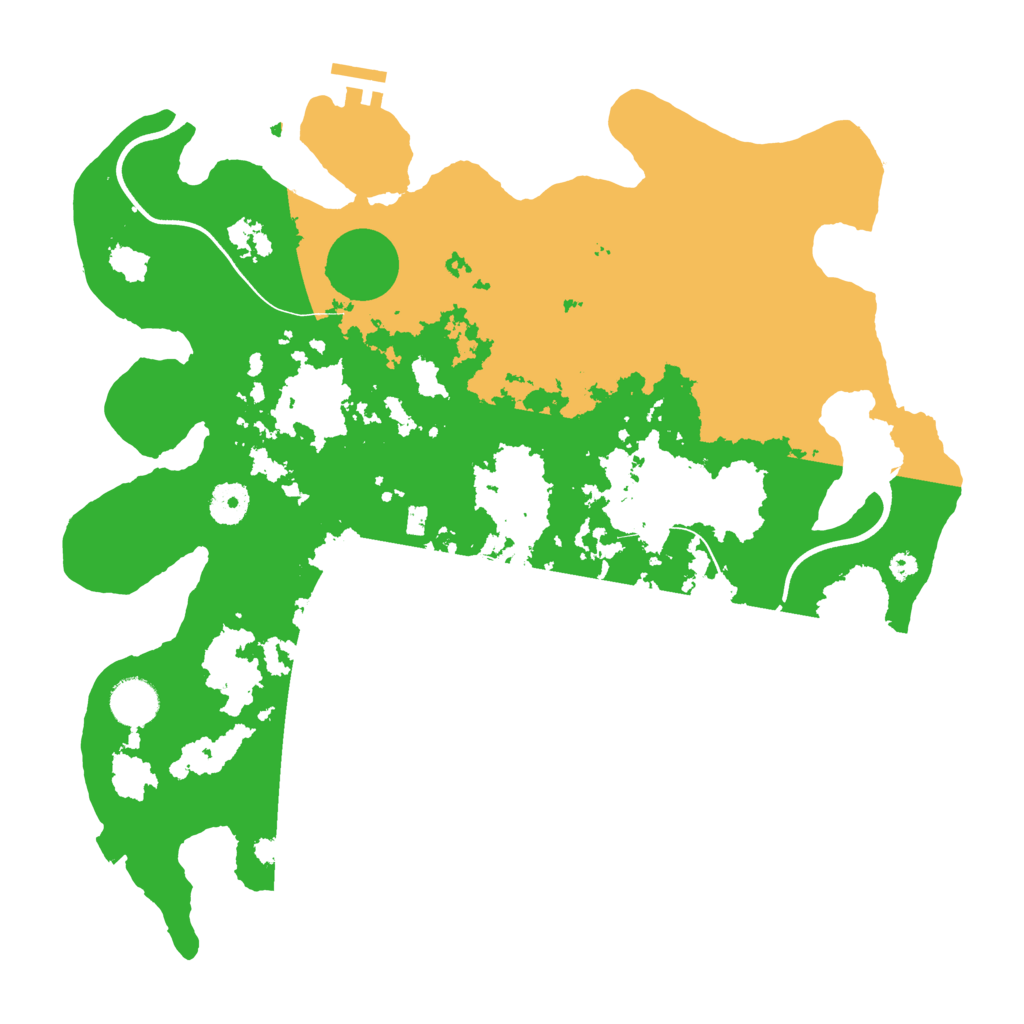 Biome Rust Map: Procedural Map, Size: 3750, Seed: 2459271
