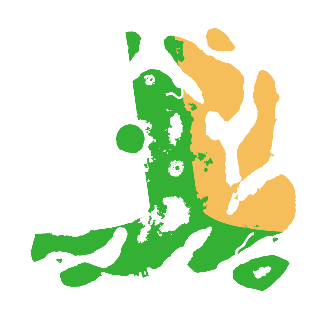 Biome Rust Map: Procedural Map, Size: 3000, Seed: 821002