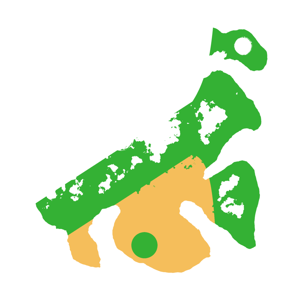 Biome Rust Map: Barren, Size: 3000, Seed: 101255