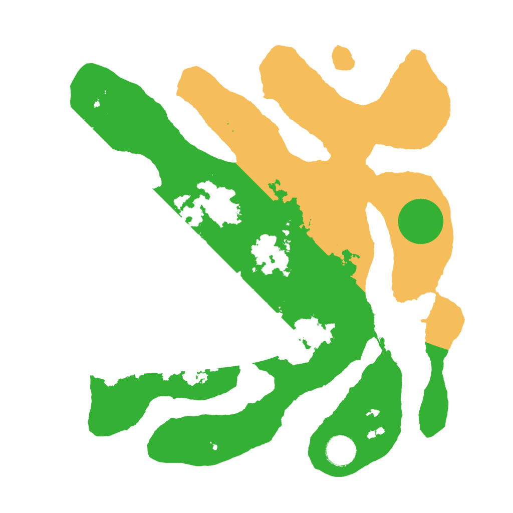 Biome Rust Map: Barren, Size: 3000, Seed: 103620