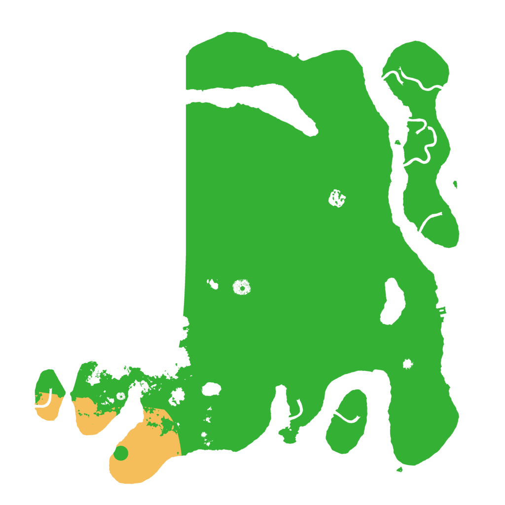 Biome Rust Map: Procedural Map, Size: 4500, Seed: 309323007