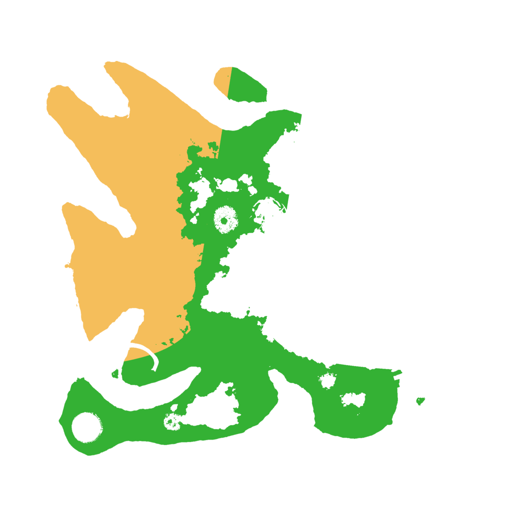 Biome Rust Map: Procedural Map, Size: 3000, Seed: 342065