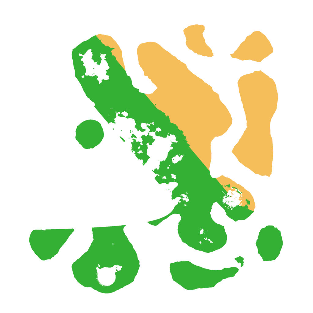 Biome Rust Map: Barren, Size: 3000, Seed: 838321