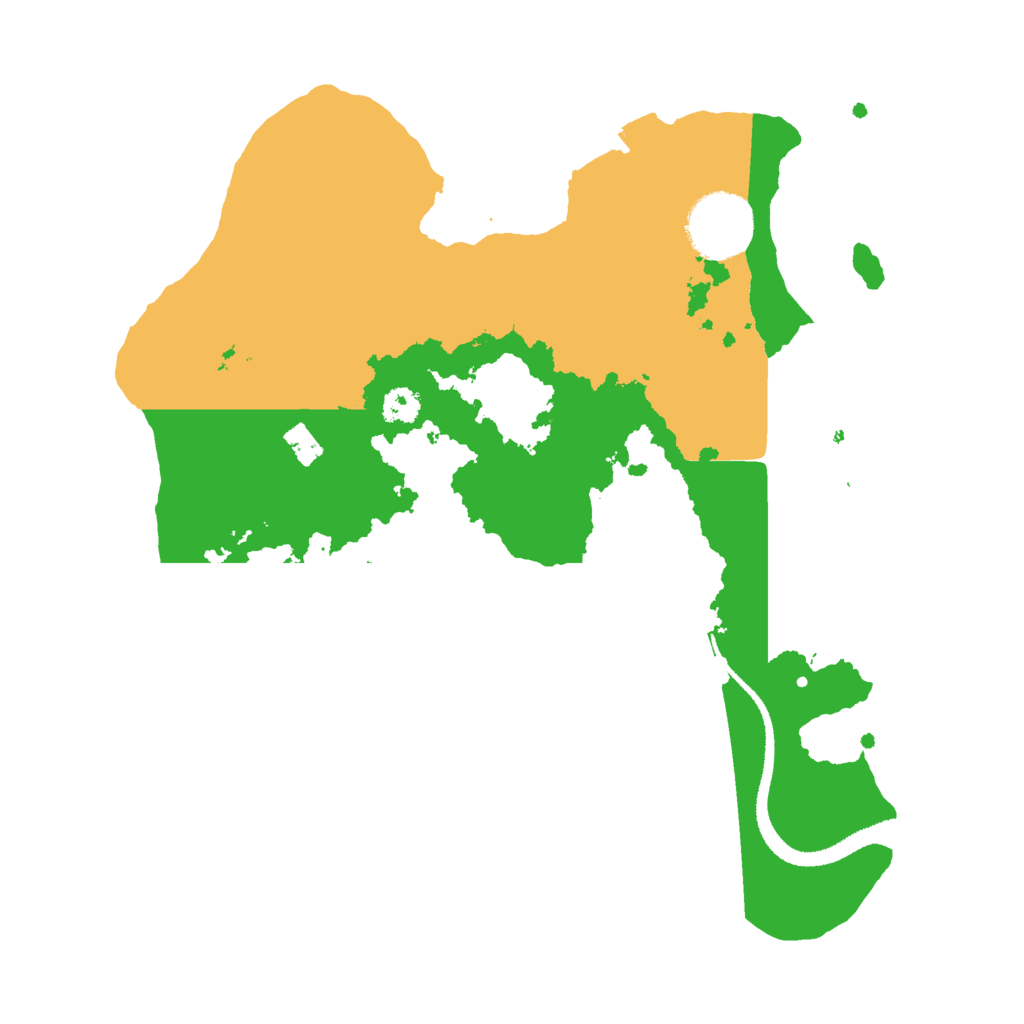 Biome Rust Map: Procedural Map, Size: 2789, Seed: 10665606