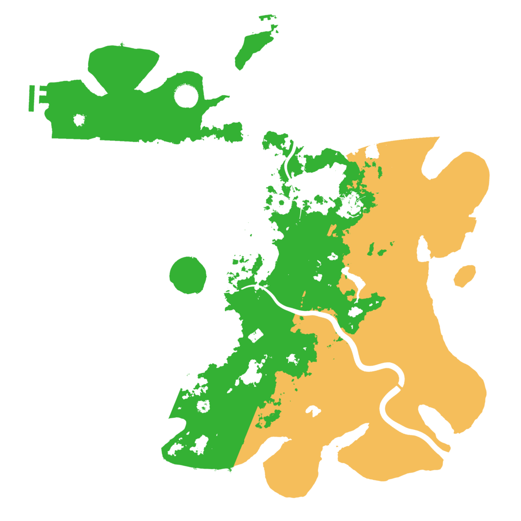 Biome Rust Map: Procedural Map, Size: 4000, Seed: 490000