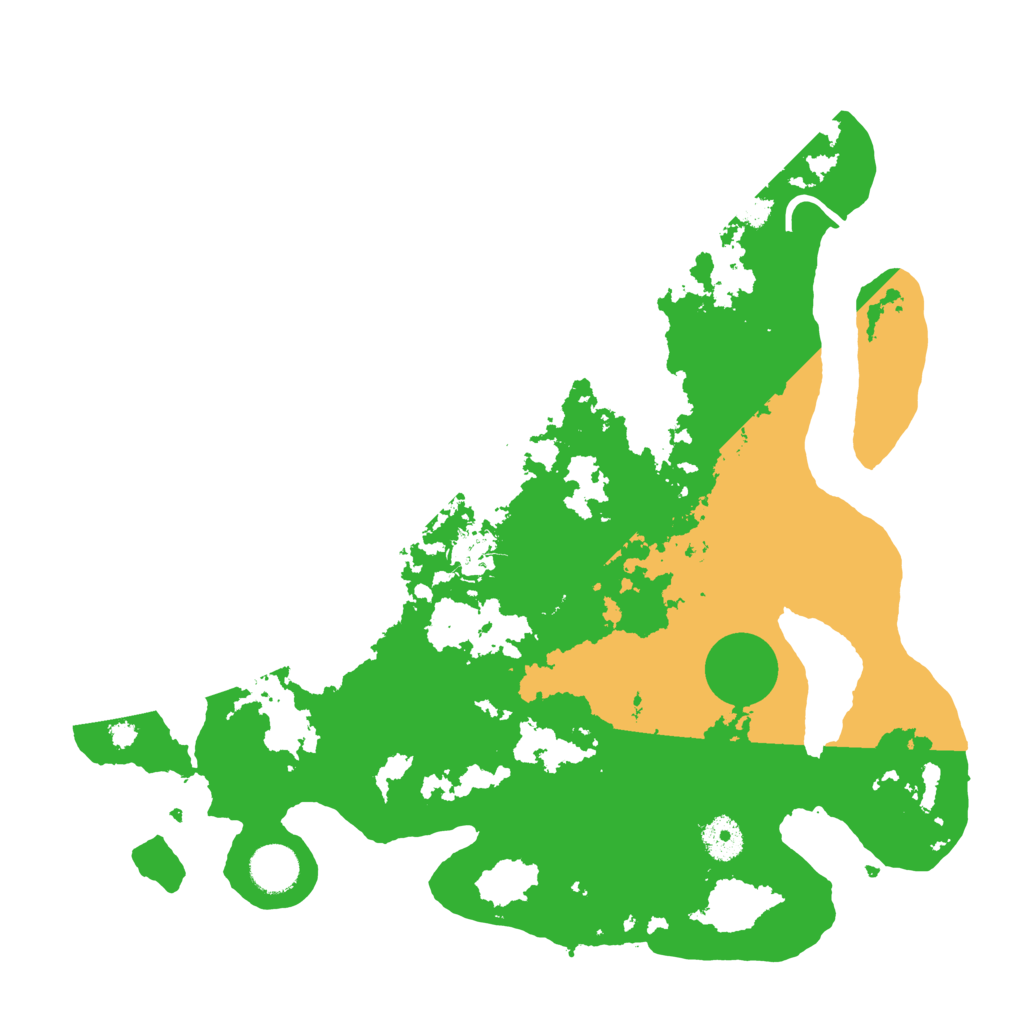 Biome Rust Map: Procedural Map, Size: 3700, Seed: 1413300947