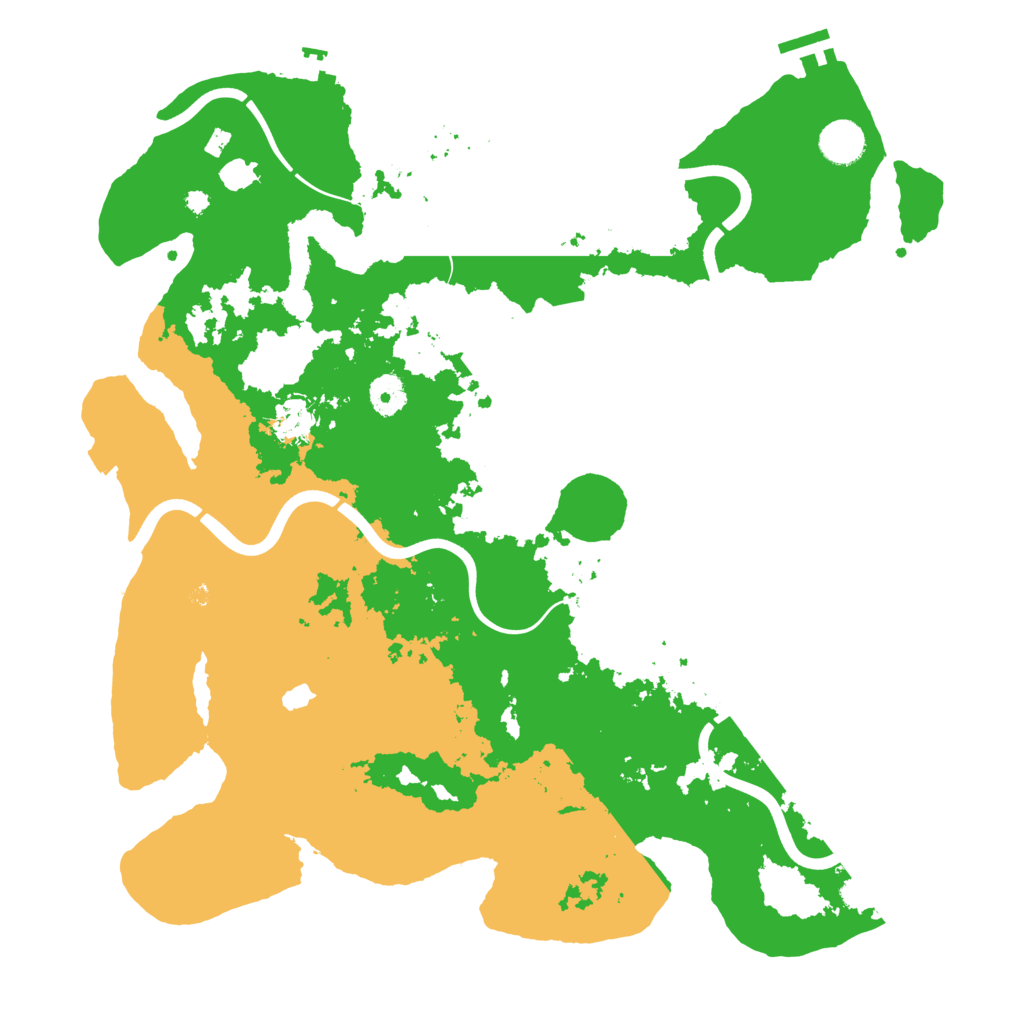 Biome Rust Map: Procedural Map, Size: 4001, Seed: 1878595944