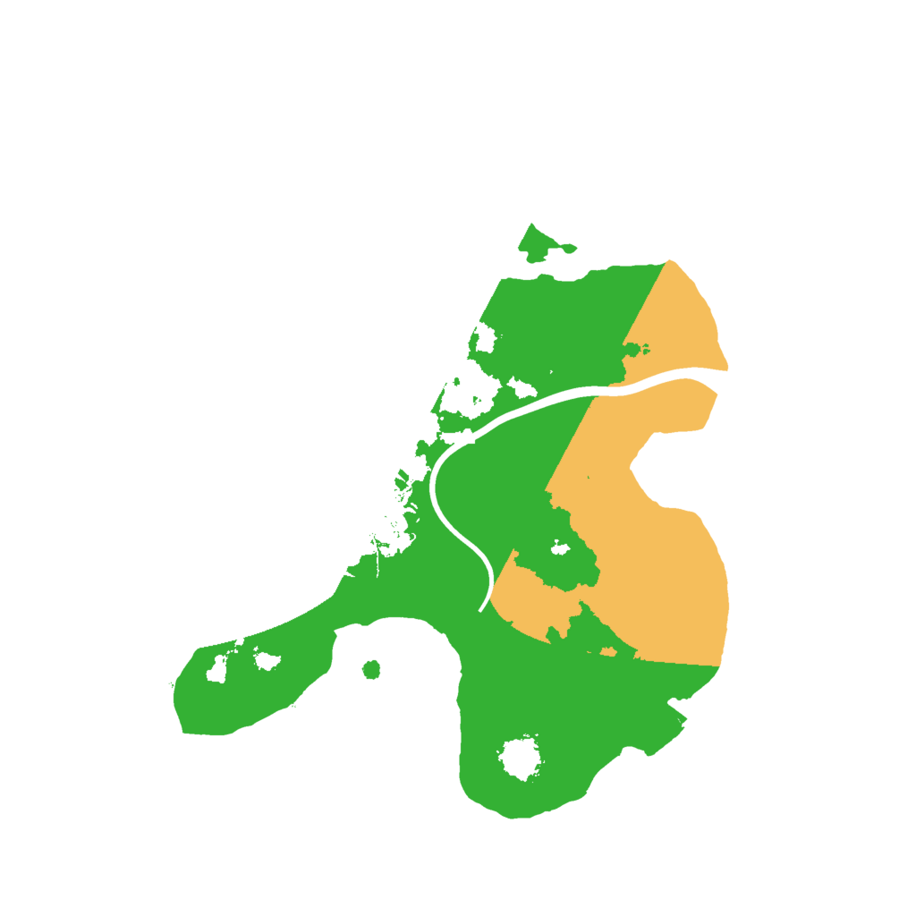 Biome Rust Map: Procedural Map, Size: 1988, Seed: 4329492