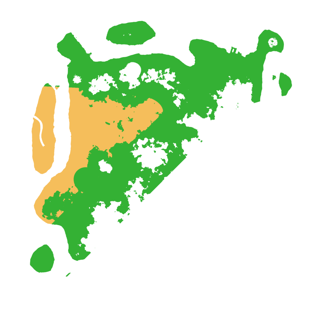 Biome Rust Map: Procedural Map, Size: 3600, Seed: 416991088