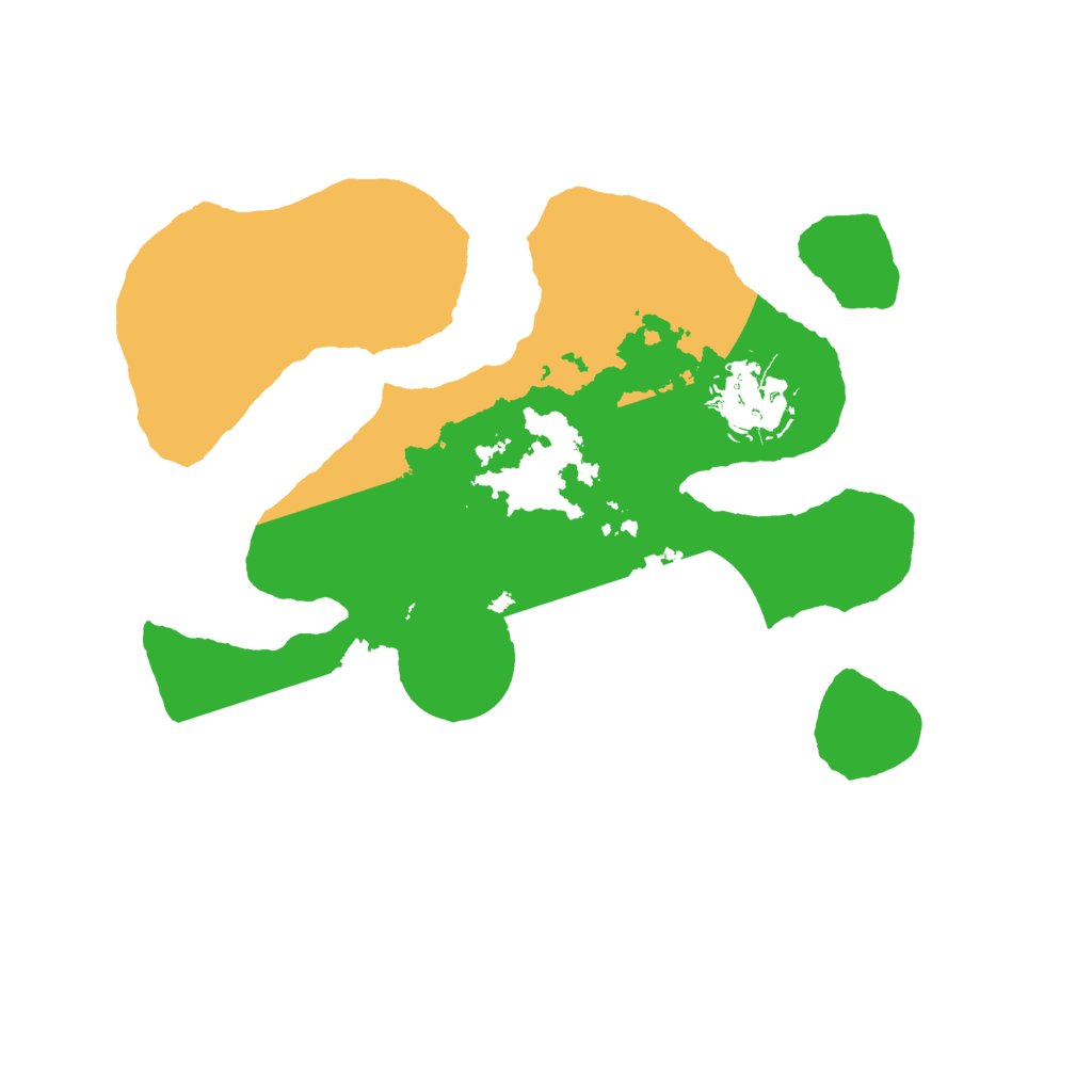 Biome Rust Map: Barren, Size: 2500, Seed: 846394