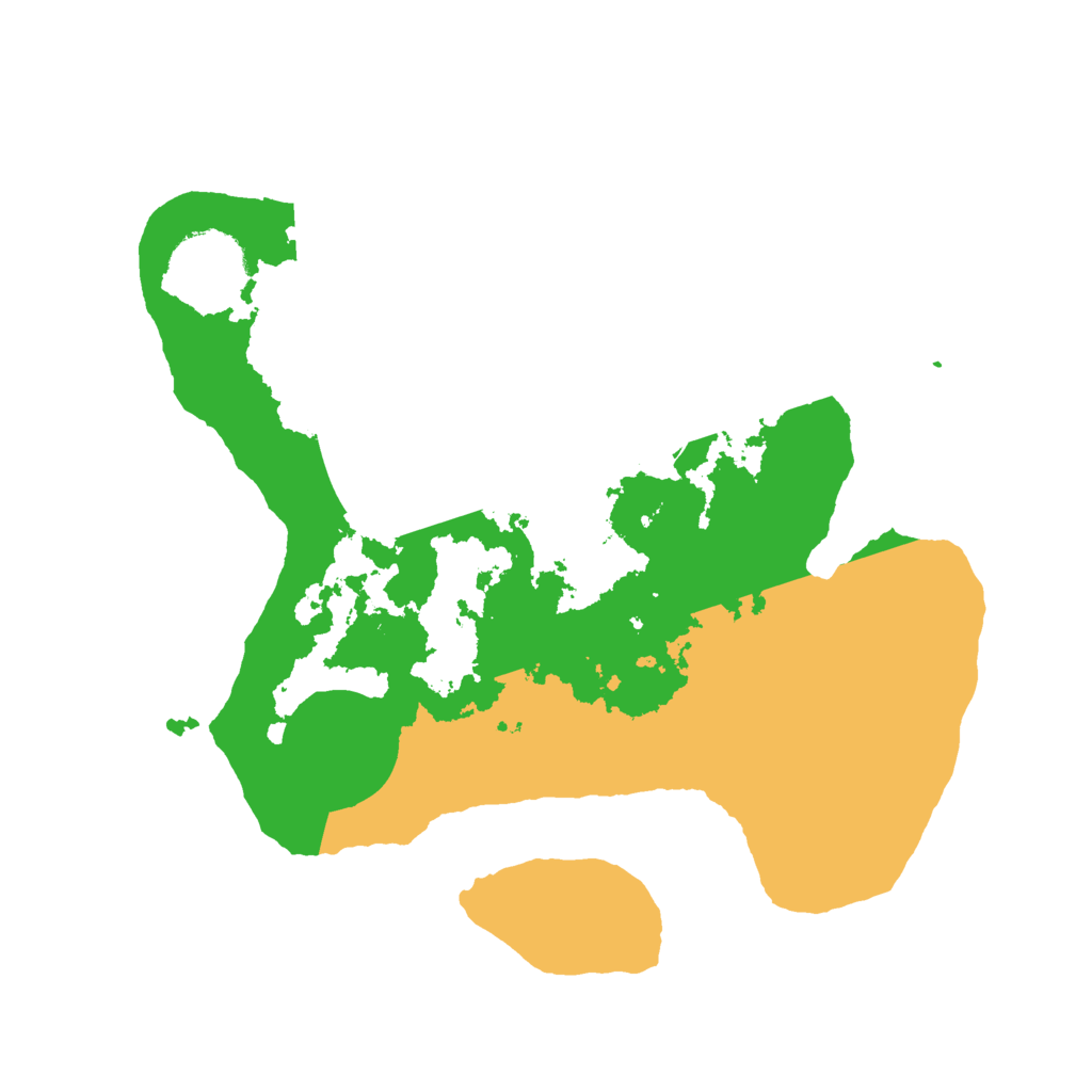 Biome Rust Map: Barren, Size: 2500, Seed: 893895