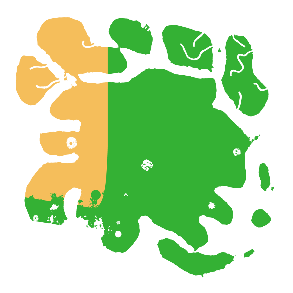 Biome Rust Map: Procedural Map, Size: 4000, Seed: 1151395877