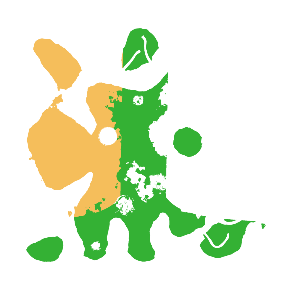 Biome Rust Map: Procedural Map, Size: 3000, Seed: 876345