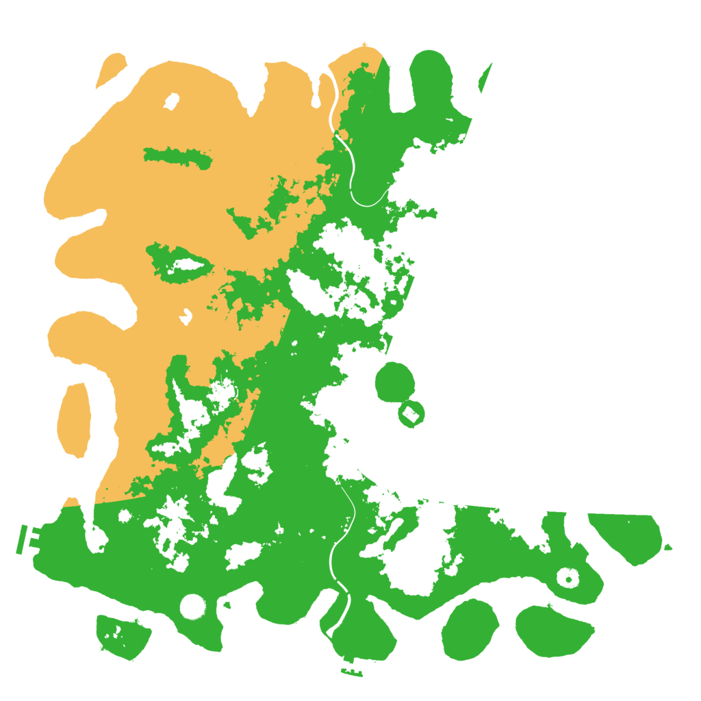Biome Rust Map: Procedural Map, Size: 4800, Seed: 82456852