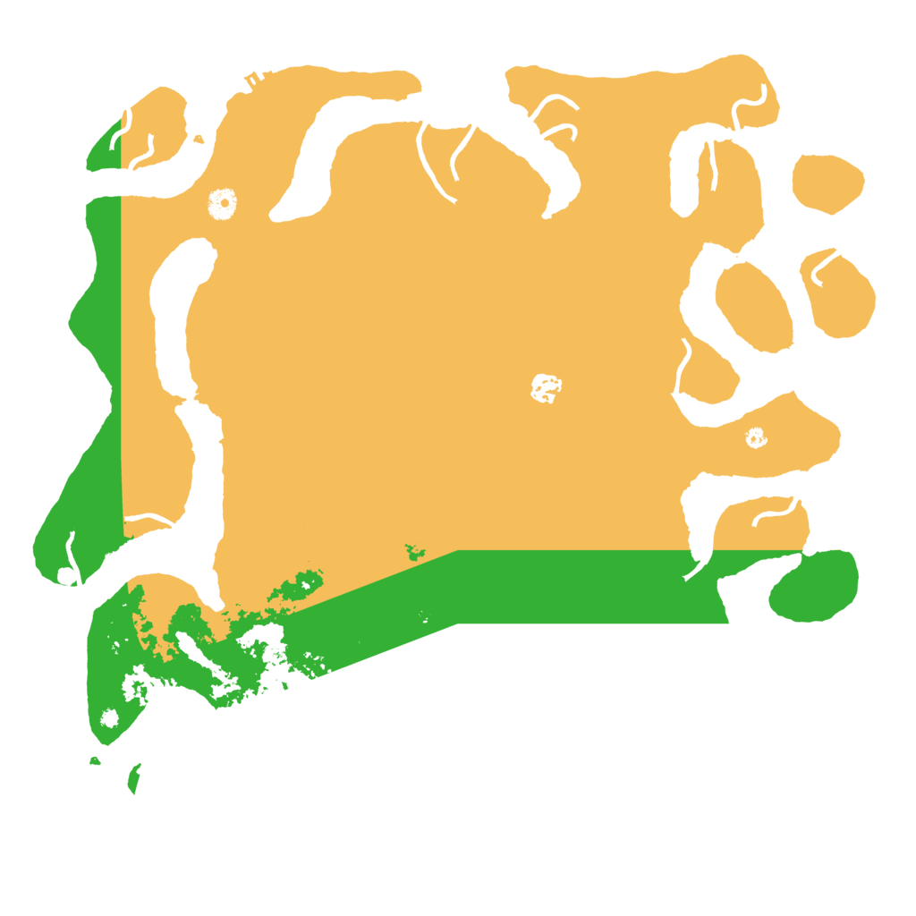 Biome Rust Map: Procedural Map, Size: 4500, Seed: 46669035