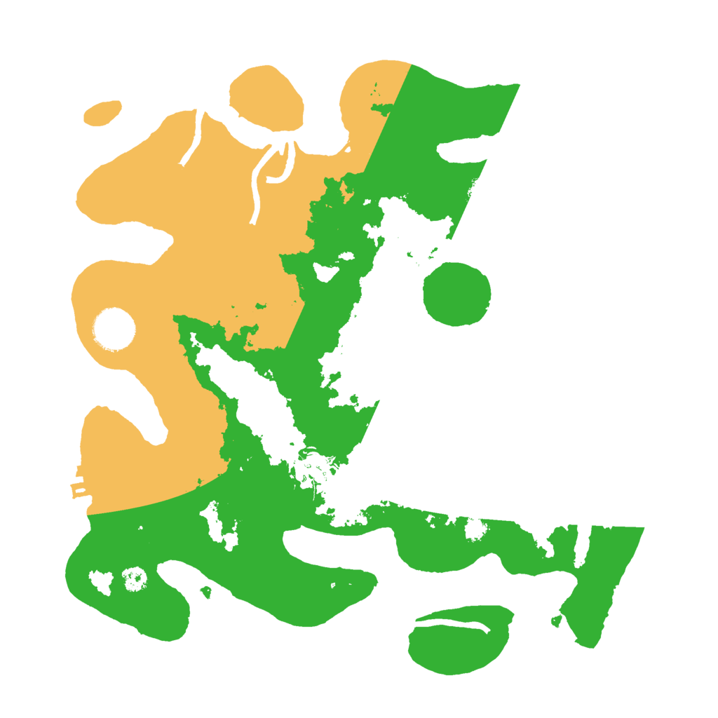 Biome Rust Map: Procedural Map, Size: 3000, Seed: 3008