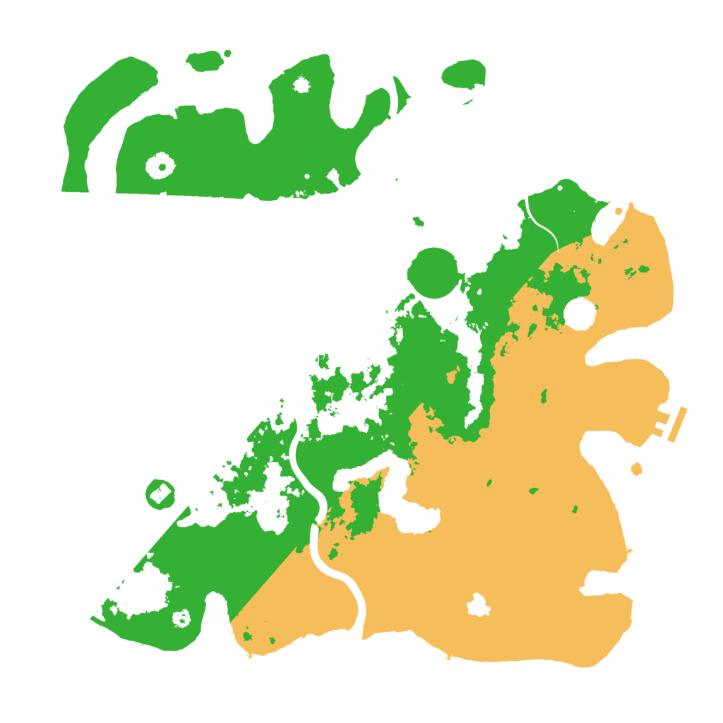 Biome Rust Map: Procedural Map, Size: 4000, Seed: 514211