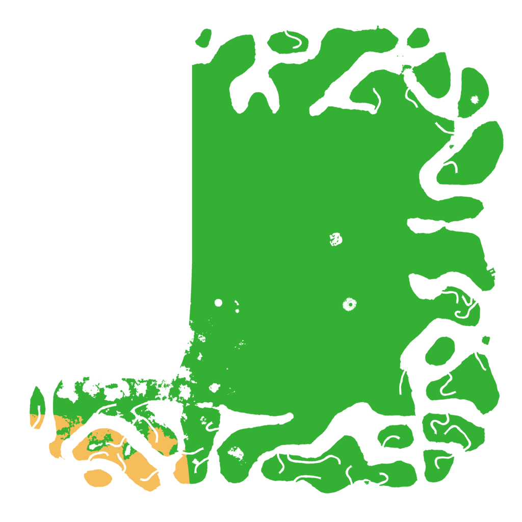 Biome Rust Map: Procedural Map, Size: 6000, Seed: 7981