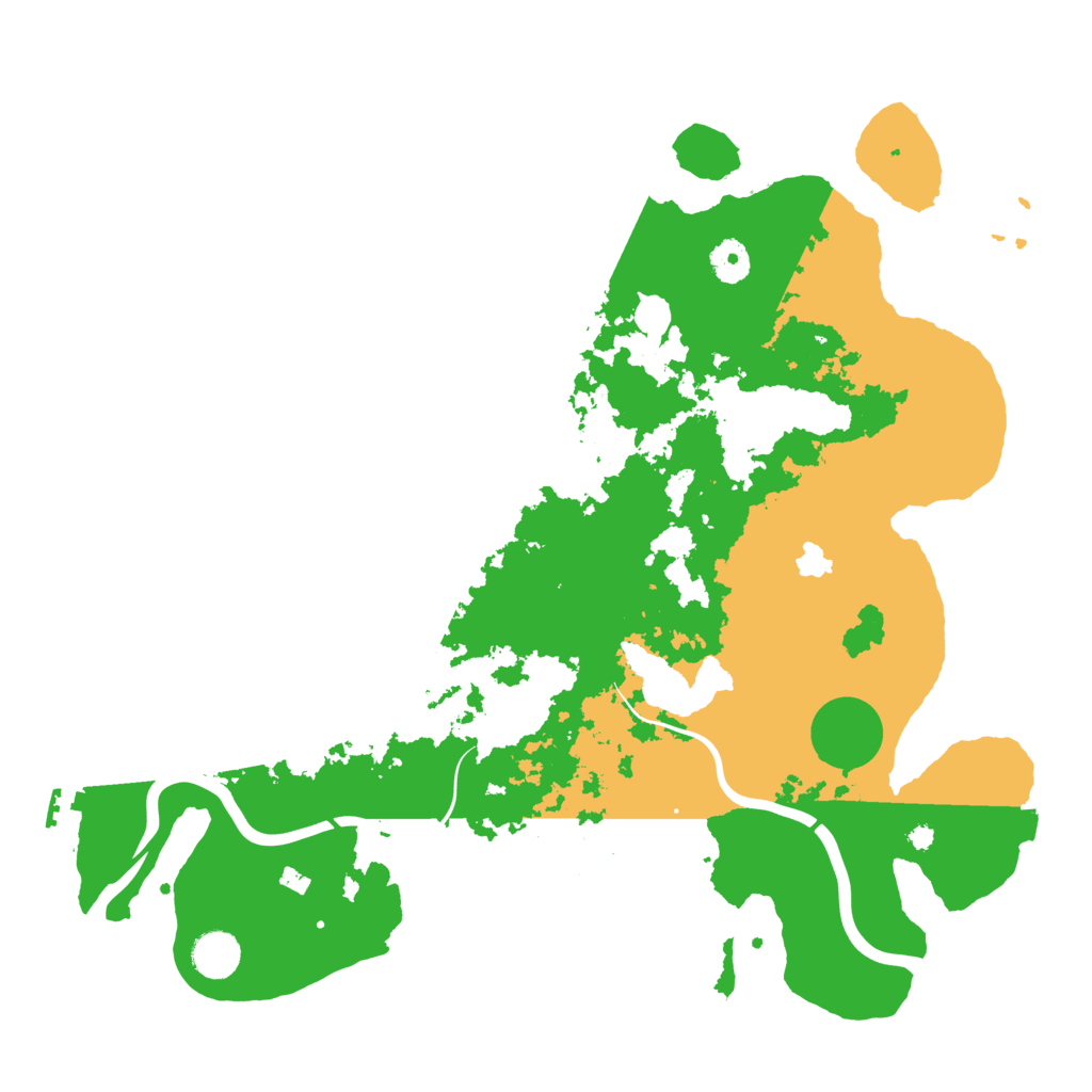 Biome Rust Map: Procedural Map, Size: 4000, Seed: 934885