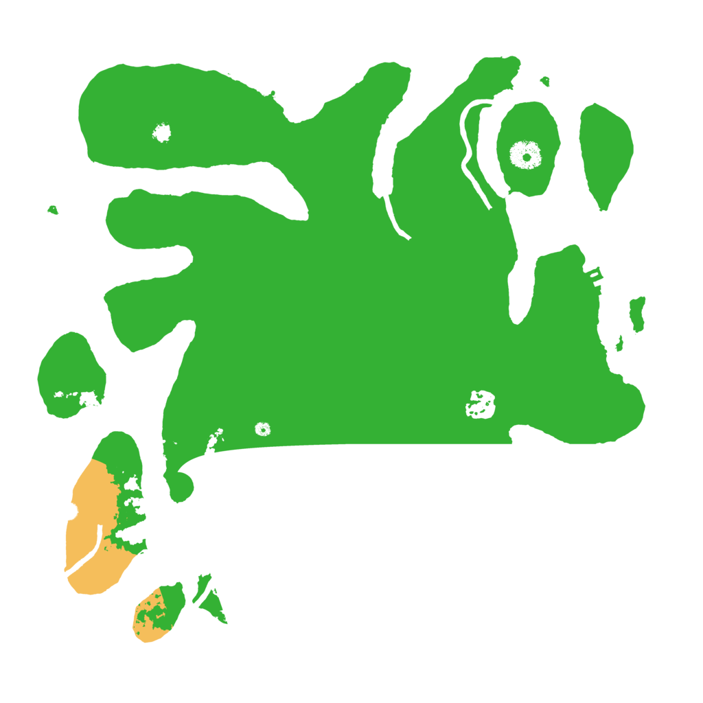 Biome Rust Map: Procedural Map, Size: 3500, Seed: 20211997