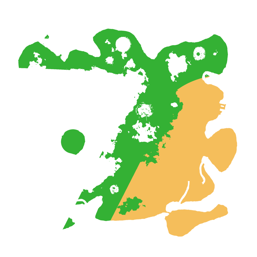 Biome Rust Map: Procedural Map, Size: 3000, Seed: 1379616993