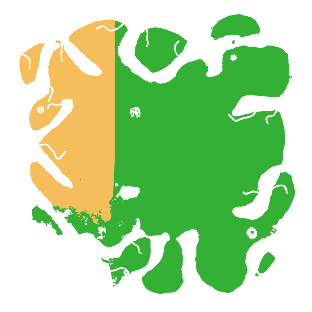 Biome Rust Map: Procedural Map, Size: 4250, Seed: 1114428207