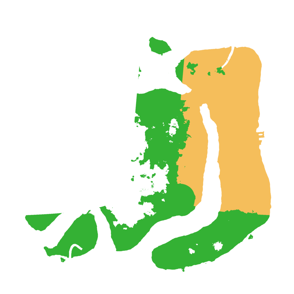 Biome Rust Map: Procedural Map, Size: 3000, Seed: 139006