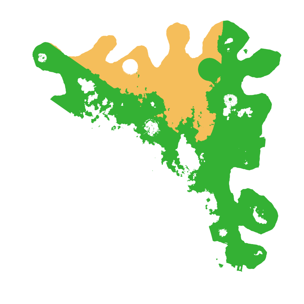 Biome Rust Map: Procedural Map, Size: 3500, Seed: 2141445941