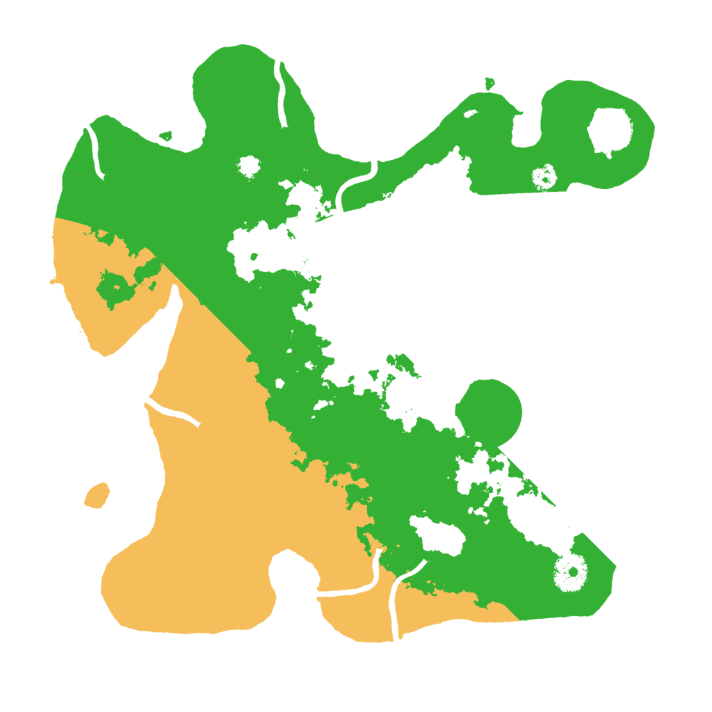 Biome Rust Map: Procedural Map, Size: 3000, Seed: 963096099