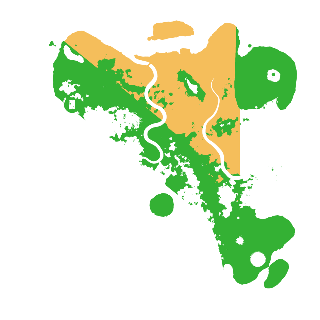Biome Rust Map: Procedural Map, Size: 3750, Seed: 40128269