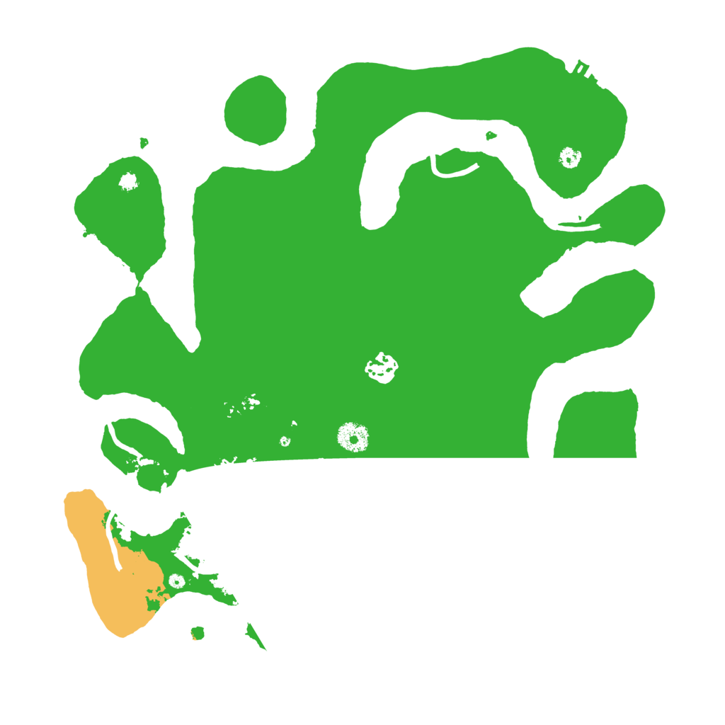 Biome Rust Map: Procedural Map, Size: 3550, Seed: 286967