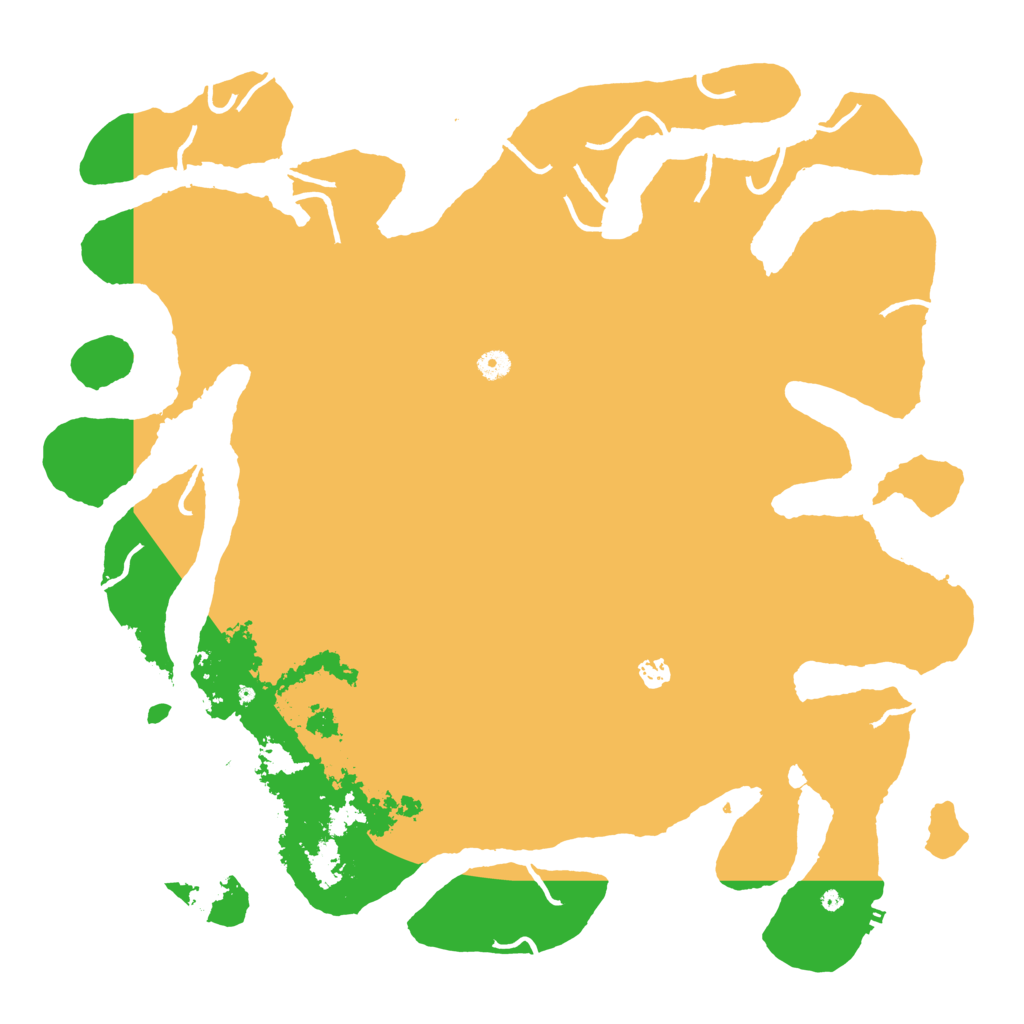 Biome Rust Map: Procedural Map, Size: 5000, Seed: 1265432