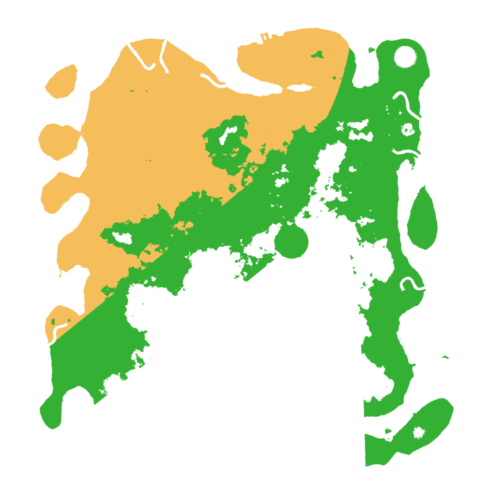 Biome Rust Map: Procedural Map, Size: 4000, Seed: 1579546