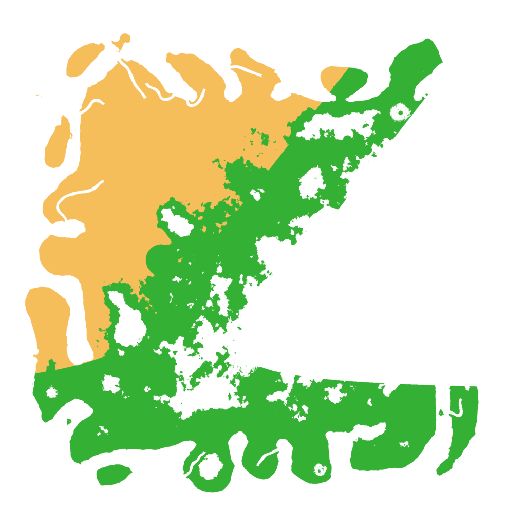 Biome Rust Map: Procedural Map, Size: 4500, Seed: 588385537