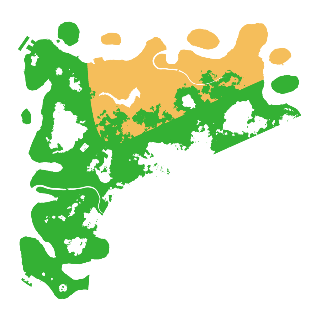 Biome Rust Map: Procedural Map, Size: 4000, Seed: 242
