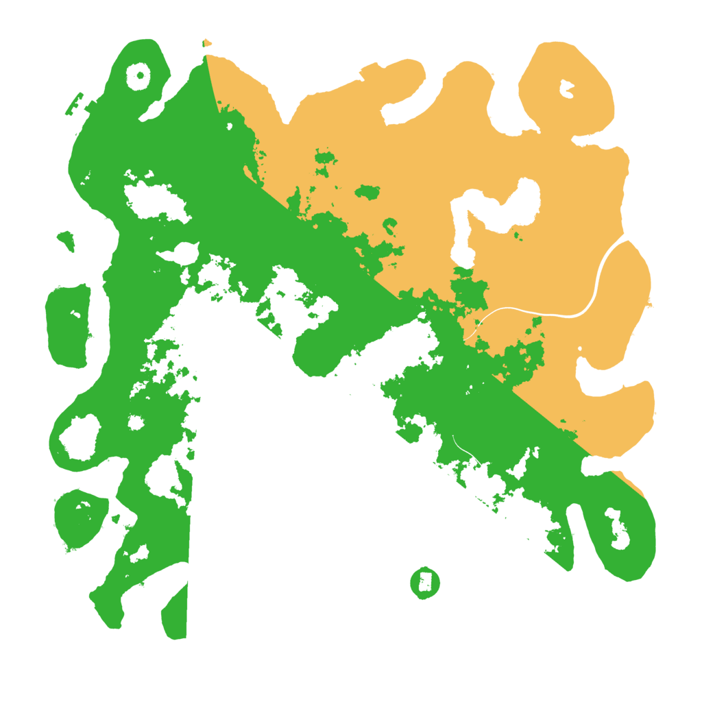 Biome Rust Map: Procedural Map, Size: 4000, Seed: 1394231479
