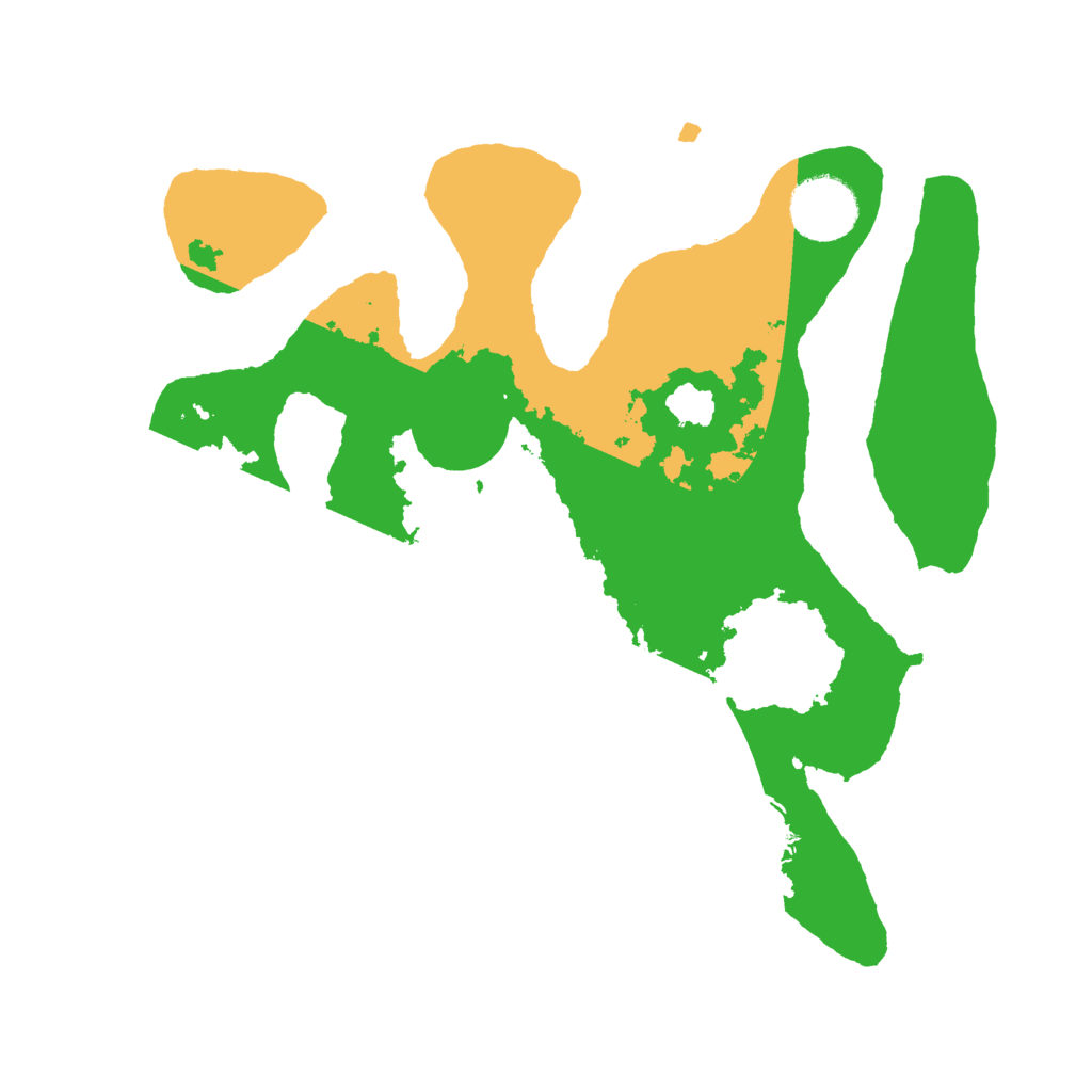 Biome Rust Map: Barren, Size: 2950, Seed: 16161