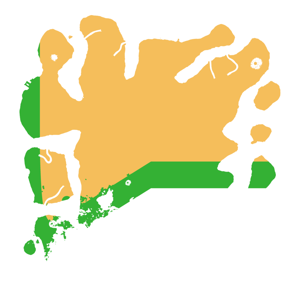 Biome Rust Map: Procedural Map, Size: 4000, Seed: 214365