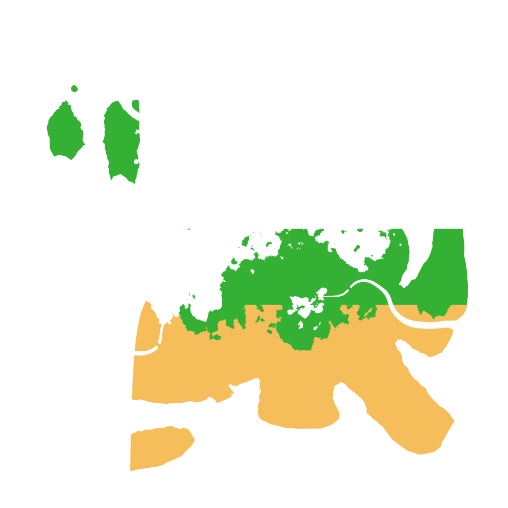 Biome Rust Map: Procedural Map, Size: 3000, Seed: 578534766