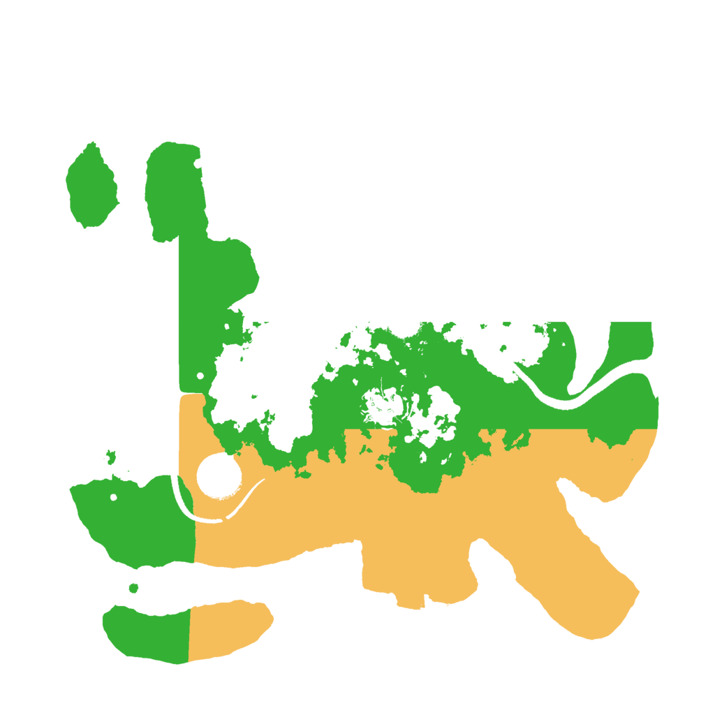 Biome Rust Map: Procedural Map, Size: 3000, Seed: 578534766