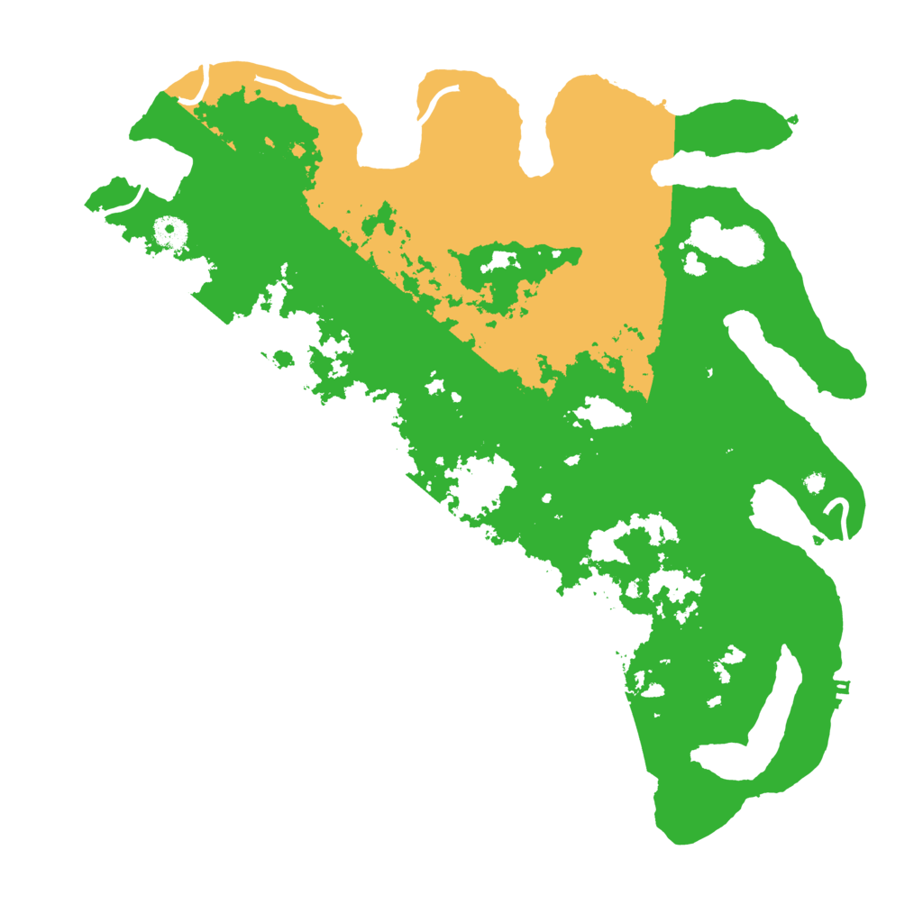 Biome Rust Map: Procedural Map, Size: 4200, Seed: 60