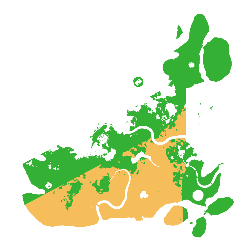 Biome Rust Map: Procedural Map, Size: 4000, Seed: 1997051727