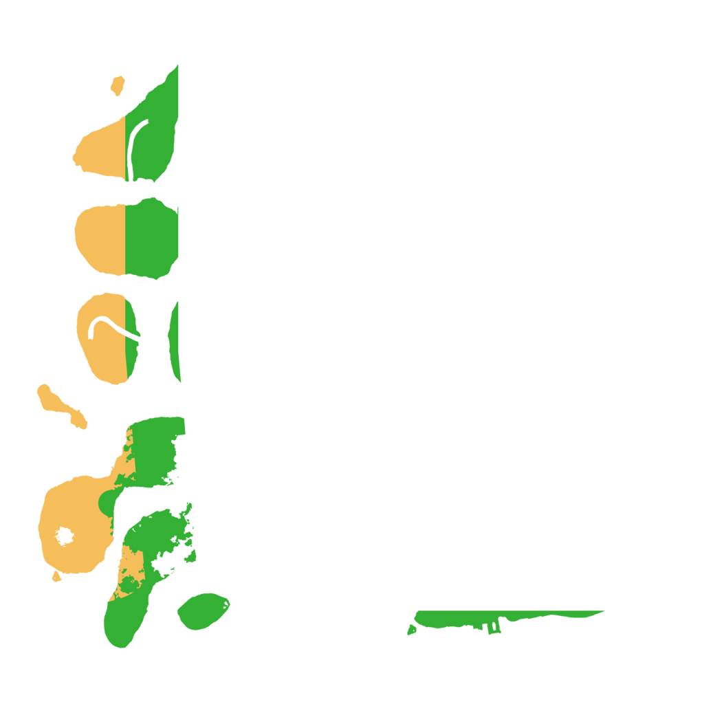 Biome Rust Map: Procedural Map, Size: 3500, Seed: 321465