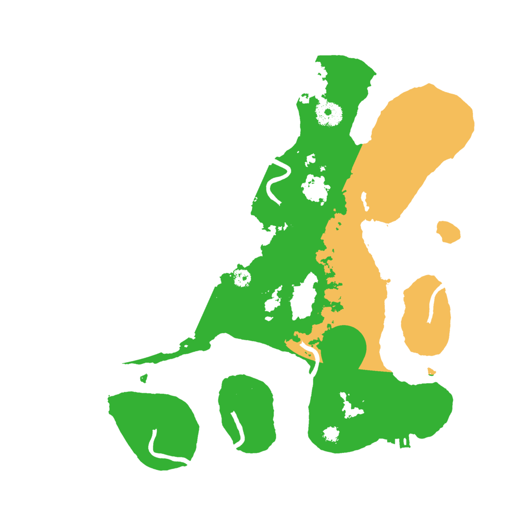 Biome Rust Map: Procedural Map, Size: 3000, Seed: 1993053490